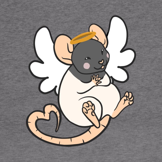 Angel Rat Hooded by Ratfrens